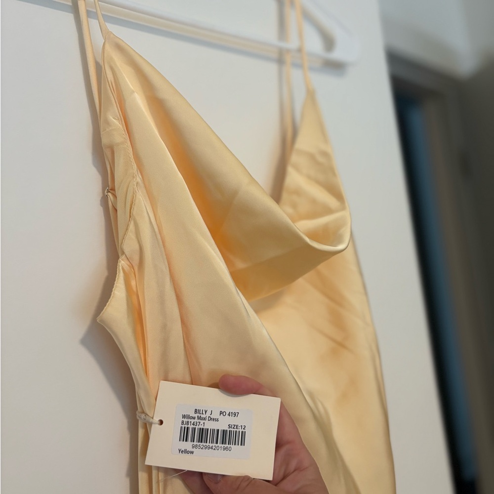 Billy Yellow Maxi Dress